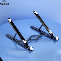 ราคา Studyset IN stock Foldable Laptop Holder Stand Cooling Pad Table Bracket With Radiator Silent Fan Notebook Accessories (19994877391)