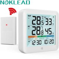 ราคา Noklead เครื่องวัดอุณหภูมิดิจิตอล LCD เครื่องวัดความชื้นในอาคารกลางแจ้งตัววัดอุณหภูมิความชื้นเซ็นเซอร์ความชื้นและอุณหภูมิสำนักงานบ้าน (21170388770)