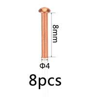 ราคา ถ้วยทองเหลืองหัวหมุดย้ำ M4 M5 M8กระทะทองแดงหัวหมุดแข็งครึ่งริ้วรอบหัวหัวหมุดย้ำยาว3Mm 50Mm เครื่องมือ DIY (13875610372)