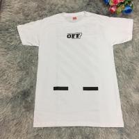 ราคา OFF White Uni Short Sleeve T Shirt Ready Stock S 5XL (16486909873)