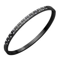 ราคา 555jewelry กำไลข้อมือสแตนเลส สตีล ลายตาราง ประดับด้วยเพชร CZ ดีไซน์สวยเก๋ รุ่น MNC BG418 กำไลข้อมือแฟชั่น กำไลข้อมือผู้หญิง BG43 (21208585406)