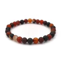 ราคา MATT AGATE หินอาเกต โมรา แบบด้าน ขนาด 6 มม เลือกสีได้ หินแห่งความสมดุล สร้อยข้อมือหินแท้ by siamonlineshop (12765453139)