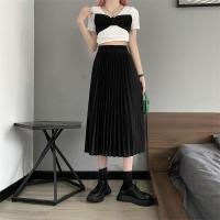 ราคา กระโปรงพลีทจีบรอบ กระโปรงนักศึกษา เอวยืด (20827726801)