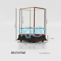 ราคา ตู้ครอบพระ3นิ้ว ตู้ใส่ของช่ำร่วย ตู้โชว์สินค้า ตู้ครอบพระ ตู้ใส่พระ ตู้โมเดล CabinetGlass ตู้ครอบกระจกฐานไม้ (7412316594)