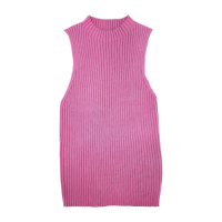 ราคา Pomelo เสื้อแขนกุดผ้าร่องสีชมพู Used Like New Preloved (20628166519)