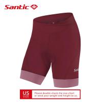 ราคา Santic กางเกงขาสั้นสำหรับปั่นจักรยานผู้หญิงกันกระแทก4D เบาะรองนั่งออกกำลังกายกางเกงปั่นจักรยาน MTB ผู้หญิงจักรยานเสือหมอบกางเกงขาสั้น KS6009 (4868948902)