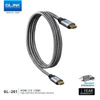 ราคา GL201 GLINK HDMI 2 0 Cable 4K สายถัก GL 201 คุณภาพดี 4K Ultra HD Resolution 1 8M 3M 5M 10M 15M (20620914725)