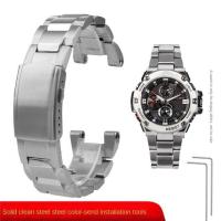 ราคา สำหรับ Casio G Shock สายนาฬิกา GST 210 GST W300 GST 400G GST B100 S100D S110D W110 สายนาฬิกาโลหะสแตนเลสสร้อยข้อมือ (19657893329)