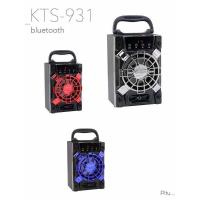 ราคา ลำโพงบลูทูธ พร้อมช่องเสียบไมค์คาราโอเกะ รุ่น KTS 931 KTS 935 แบบพกพา มีไฟเทคในตัว ลำโพงขนาด5นิ้ว มีแบตในตัว น้ำหนักเบา ขนาดกระทัดรัด ใช้งาน (2716862864)