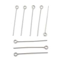 ราคา 200pc 304 Stainless Steel Eye Pin Stainless Steel Color 30mm Hole 2mm Pin 0 7mm (19992332125)