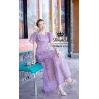 ราคา Jisoo พร้อมส่ง S 3XL dress เดรส เดรสยาว เดรสลูกไม้ ยาวอลังการมาก เดรสสีม่วง เดรสสีขาว เดรสสาวอวบ ชุดสาวอวบ ชุดออกงาน ใส่ไปงานแต่ ใส่ไปทะเล ชุดเดรส ชุดกระโปรงยาว แขนระบาย คอกลม (20077575696)