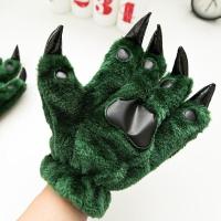 ราคา D8D พร้อมส่ง ชุดมาสคอต ชุดสัตว์ อุ้งเท้าไดโนเสาร์ ถุงมือไดโนเสาร์ onesize (10997455474)