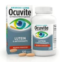 ราคา Bausch Lomb Ocuvite Vitamin Mineral Supplement Tablets with Lutein วิตามิน บำรุงสายตา 120เม็ด (20952997178)