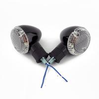ราคา Turn Signals Motorcycles Indicators Black Chrome Blinker Lamp Cafe Racer Light Bulb For YAMAHA Bolt XVS950 RC Spec 2014 2018 (13563638616)