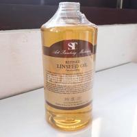 ราคา สีน้ำมัน ยี่ห้อ ST Refined Linseed oil oil painting medium มี 3 ขนาดให้เลือก 100 250 500 ml (16348845595)