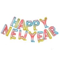 ราคา ฟอยตัวอักษร happy new year 2024 ขนาด 16นิ้ว ปีใหม่ (20237502867)