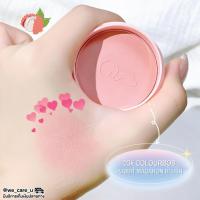 ราคา ColourBob Rabbit Macaron Blush บลัชออน มาการอง เนื้อแมท ฟรี พัฟเกลี่ย ในตลับ (20229325171)