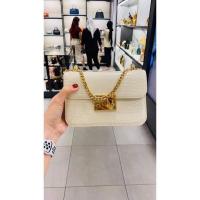 ราคา COD Charles Keith Croc Effect y กระเป๋าสะพายสายโซ่ (16541802384)