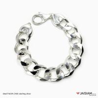 ราคา สร้อยข้อมือเงินแท้ 92 5 ลายเลส ยาว8 5 7นิ้ว กว้าง18mm น้ำหนัก80g รุ่น MSB 21 18MM (5903034067)