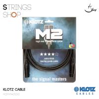 ราคา สายเคเบิ้ลกีตาร์ KLOTZ CABLE M2 HIGH END MICROPHONE CABLE WITH EXTRA THICK OUTER JACKET AND XLR BY NEUTRIK 5M M2FM1 0500 (20305176143)