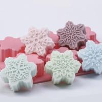 ราคา WF แม่พิมพ์ซิลิโคน ลายหิมะ 6 ช่อง คละสี (19012311734)