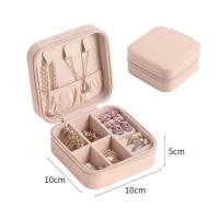 ราคา กล่องเครื่องประดับ หนัง PU ผ้ากำมะหยี่ ขนาดเล็ก สำหรับใส่ต่างหู สร้อยคอ แบบพกพา กล่องใส่เครื่องประดับ สร้อยคอ แหวน Storage Box F198 (16412138314)
