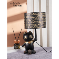 ราคา บริติชมิวเซียม แมวแอนเดอร์สัน ไฟกลางคืนห้องนอนแมวน่ารัก โคมไฟตั้งโต๊ะ เครื่องประดับOz (19349564143)