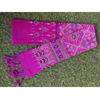 ราคา สไบทอลายแพรวาสไบแพรวากาฬสินธุ์ผ้าสไบสไบ2หน้าสไบผู้หญิง (20912500958)