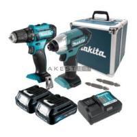 ราคา ประกัน 6เดือน ยกชุดสุดคุ้ม COMBO MAKITA CLX224X1 ประกอบด้วย ไขควงกระแทก MAKITA TD110DZ และ สว่าน MAKITA DF333Z 12V (17077970287)
