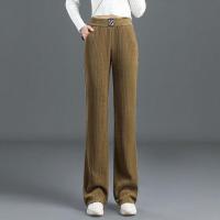 ราคา taozu กางเกงผ้าลูกฟูกผู้หญิง เอวสูง ทรงกระบอก (20860848623)