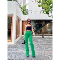 ราคา MArjorie hotty pant กางเกงขากระบอกนะขอหน้าปลายขาม้านิดๆ ป้ายpromthong (19152220837)