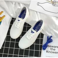 ราคา พร้อมส่ง รองเท้าผ้าใบ Bidibi ทรง keds พื้นบางน้ำหนักเบา ใส่สบาย แถมเชือกสีน้ำเงิน 152 (19474287990)