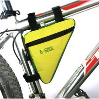 ราคา กระเป๋าติดเฟรมจักรยาน ทรงสามเหลี่ยม กระเป๋าใส่ของ ติดอานรถจักรยาน B SOUL (21137167345)