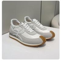 ราคา LOEWE Luo Ywei Forrest รองเท้า Gump รองเท้าผู้ชายแฟชั่นและผู้หญิงรองเท้าคู่เพิ่มด้านในรองเท้าออกกำลังกายแบบลำลองสไตล์เยอรมันรองเท้ากีฬาที่มีมูลค่าสูง (20378742465)