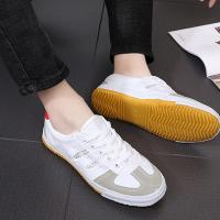 ราคา ร้องเท้าชาย รองเท้าผ้าใบ รองเท้าผ้าใบราคาถูก รองเท้าผ้าใบสีขาว รองเท้าสําหรับวิ่ง รองเท้าผ้าใบลําลองผู้ชาย รองเท้าผ้าใบใส่สบาย NEW (11196303078)