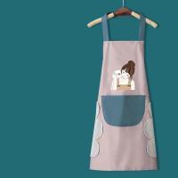 ราคา ผ้ากันเปื้อนครัว PVC Apron ผ้ากันเปื้อนกันน้ำมัน สไตล์เกาหลี ผ้ากันเปื้อนแฟชั่น ทำความสะอาด กระเป๋า ผ้าหนา ผ้ากันเปื้อนสำหรับทำอาหาร (11786975365)