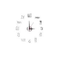 ราคา Houseeker นาฬิกาติดผนังขนาดใหญ่ปี3Dนาฬิกาสติกเกอร์กระจก Diy สำหรับตกแต่งบ้านห้องนั่งเล่นนาฬิกาแฟชั่นขนาดใหญ่ (13676517659)