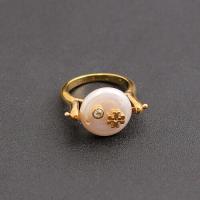 ราคา Tory Burch แหวนแฟชั่นสำหรับผู้หญิงแหวนดีไซน์ใหม่เอี่ยมขั้นสูงแหวนไข่มุกน้ำจืดธรรมชาติฝังอัญมณี high quality (17192123418)