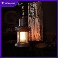 ราคา Toolsnest วินเทจไฟตกแต่งภายในบาร์ E27โคมไฟทางเดินเหล็กสนิมโคมไฟติดผนังโรงแรม (20968670141)