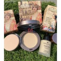 ราคา Duo set gina glam เซตคู่แป้งพับ รองพื้น เซต มาแรงอีกเซต G45 G40 (18263528222)