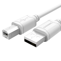 ราคา CHOSEAL สาย USB Printer USB A ถึง B 2 0 ชาย ชาย B เครื่องพิมพ์สำหรับ HP canon Dell Epson Lexmark เครื่องพิมพ์ USB 2 0 (21170680783)