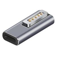 ราคา Magnetic USB C Adapter Type C DC5521 to Magsafe 2 Connector PD Quick Charge Adapter for MacBook Air Pro (19756460689)