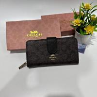 ราคา new กระเป๋าสตางค์ใบยาวสำหรับผู้หญิงขนาด 8 นิ้ว แบบ 2 พับ 1in (19498238447)