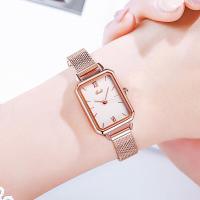 ราคา GEDI 13018นาฬิกานาฬิกาข้อมือผู้หญิงผู้หญิงหนังคลาสสิกนาฬิกาข้อมือหน้าปัดกลมเรียบง่ายมีสไตล์ (9720314308)
