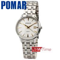 ราคา Pomar นาฬิกาข้อมือ สายสแตนเลส รุ่น PM63549SS0201 สีเงิน หน้าปัดเงินขีดทอง (8013620756)