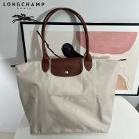 ราคา ใหม่100 Longchamp เดิมขาตั้งกล้อง Turtle Dove สีเทากระเป๋าไนลอน L1899ขนาดใหญ่ L2605 L1621กระเป๋าผ้าแบบสี่เหลี่ยมขนาดกลางกระเป๋ายาว Champ กระเป๋า (17492373975)