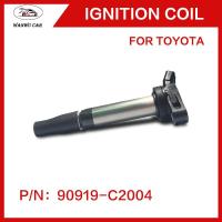 ราคา 90919 C2004 คอยล์ จุดระเบิด Ignition Coil Igniter คอยล์จุดระเบิด เหมาะสำหรับ Toyota Camry V5 RAV4 RWD SA4 Razor GRX12 Lexus Deluxe (20760152657)