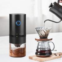 ราคา Electric Coffee Grinder Portable Coffee Grinder Portable Nuts Grains Pepper Coffee Bean Grinder USB Grinder Machine for Espresso Drip Cold Brew (20696861254)