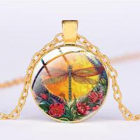 ราคา จัดส่งฟรี สร้อยคอจี้อัญมณีเวลาแมลงปอย้อนยุค Fancystyle สร้อยคล้องคอสินค้าอัญมณีขายส่งตามสั่ง (19897180937)