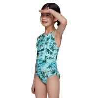 ราคา Speedo Speedo ชุดว่ายน้ำลายพิมพ์น่ารักแบบชิ้นเดียวสำหรับเด็กผู้หญิงชุดว่ายน้ำกันคลอรีนแห้งเร็วแบบยืดสระว่ายน้ำอเนกประสงค์ (18936366000)